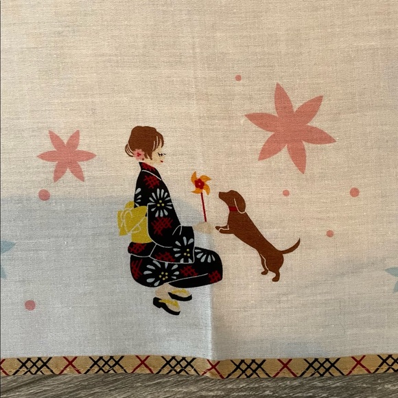 Burberry story Asian scarf NWOT very Rare - Picture 8 of 11